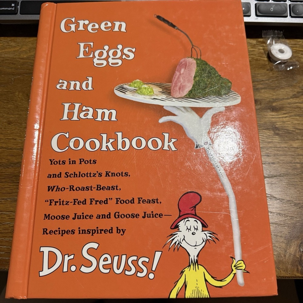 Dr. Seuss Green Eggs and Ham Cookbook Hardcover  2006